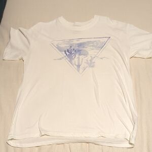 Women's White Graphic Tee